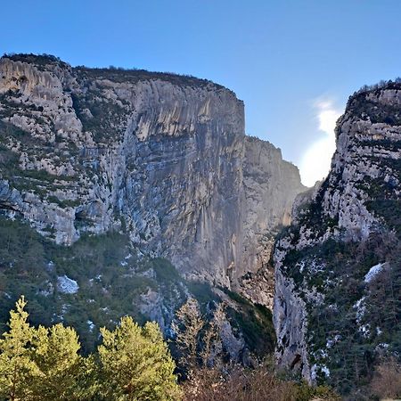 La Palud-sur-Verdon B&B Auberge Verdon מראה חיצוני תמונה